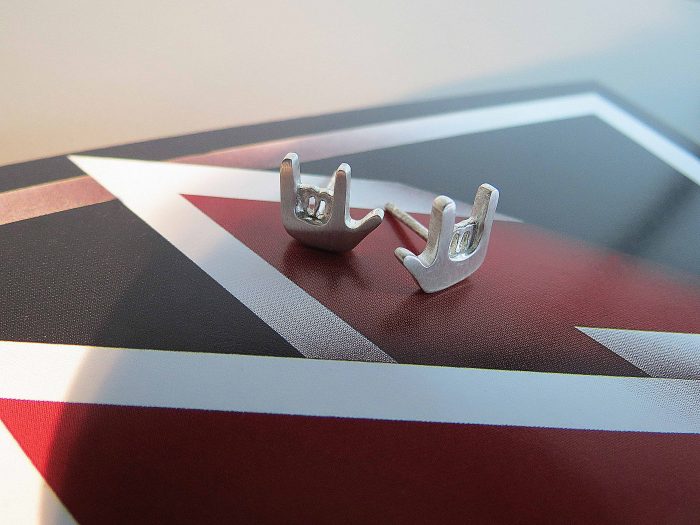 Aretes Manito de Rock