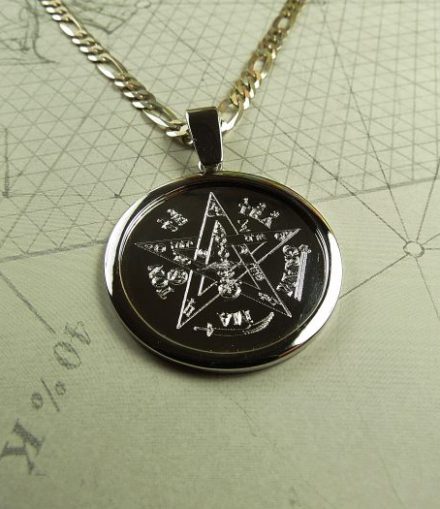 Dije Tetragramaton Con Borde