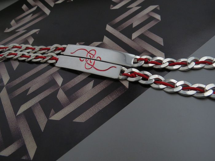 Esclavas Hilo Rojo Personalizadas - Imagen 2