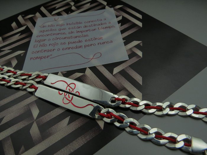 Esclavas Hilo Rojo Personalizadas - Imagen 5