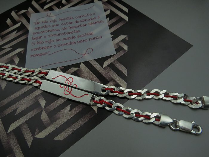 Esclavas Hilo Rojo Personalizadas - Imagen 6