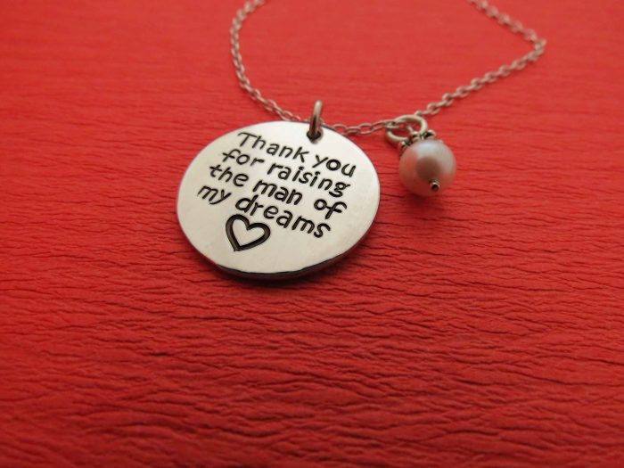 Pulsera Placa Redonda con Perla