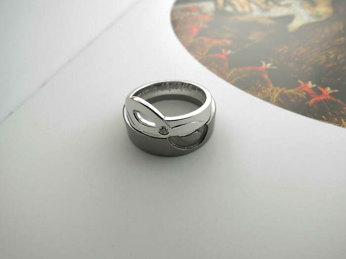 Argollas Infinito Volumen - Imagen 2