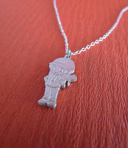 Dije Profesión Figura Grabada Plata