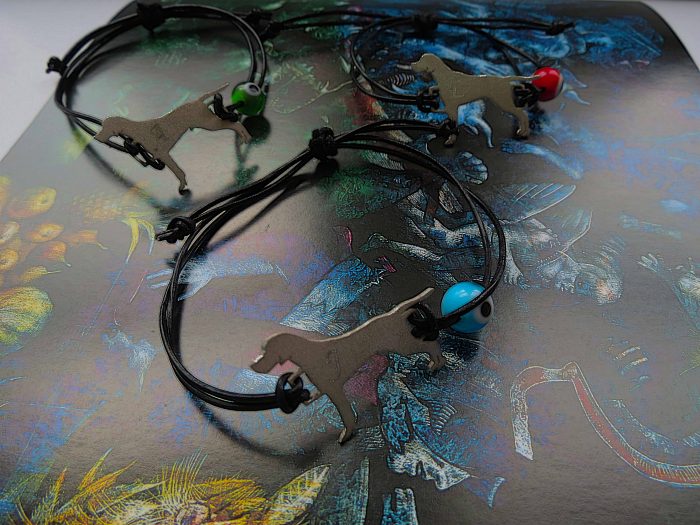 Pulsera Mascota Silueta Ojo Turco - Imagen 2