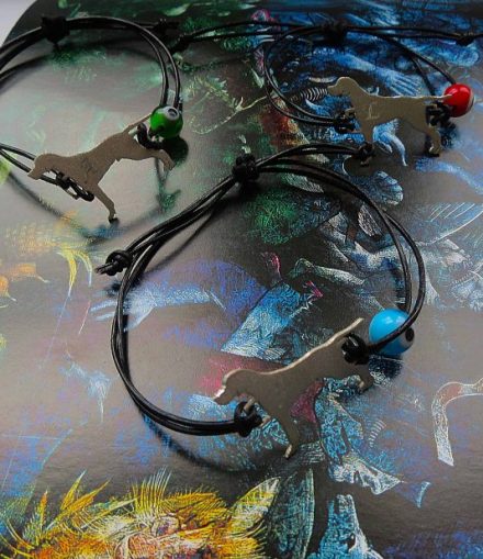 Pulsera Mascota Silueta Ojo Turco