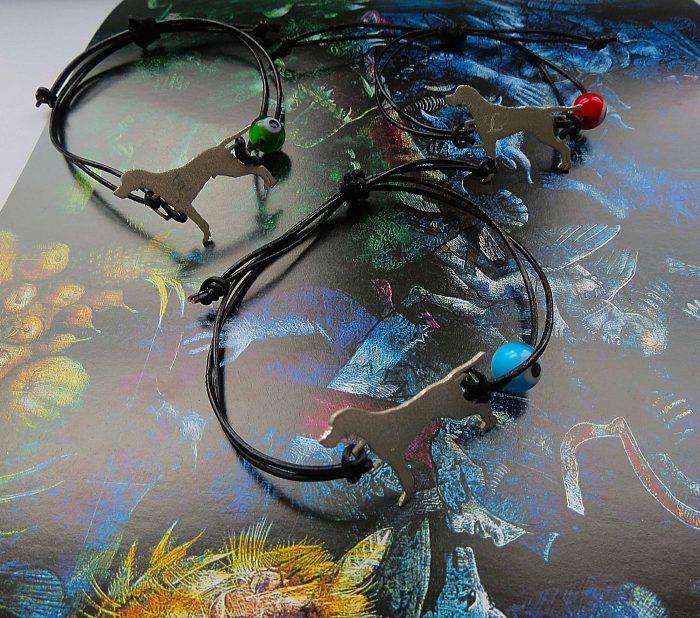 Pulsera Mascota Silueta Ojo Turco