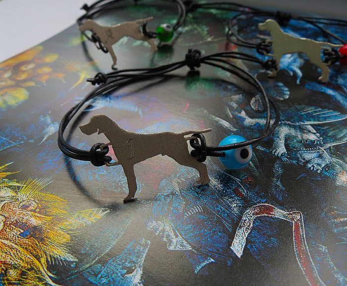 Pulsera Mascota Silueta Ojo Turco - Imagen 3
