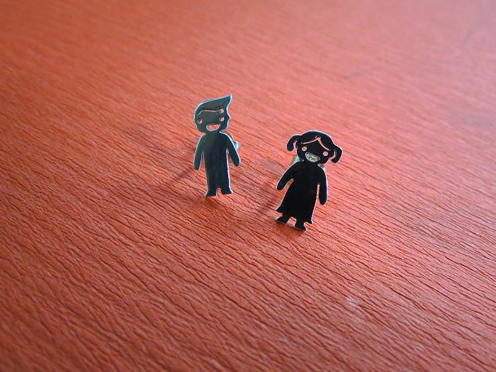 Aretes Niño-Niña* - Imagen 3