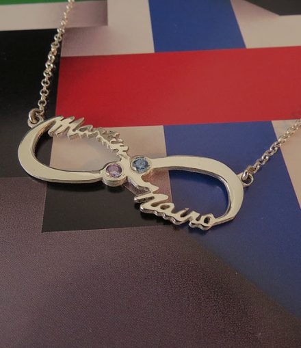 Dije Infinito Nombres Con Zircones