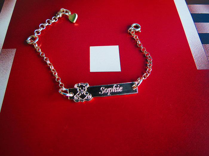Esclava Bebé Diseño Grabado Personalizado - Imagen 2