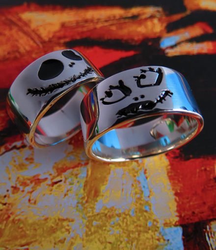 Argollas Jack y Sally