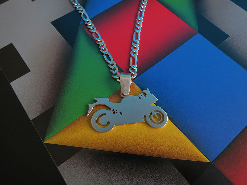 Dije Moto Personalizada - Imagen 2