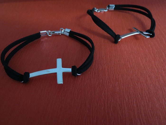 Pulseras Cruz Sencilla - Imagen 2