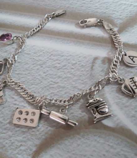 Pulsera Pastelera (Dijes Personalizados)*