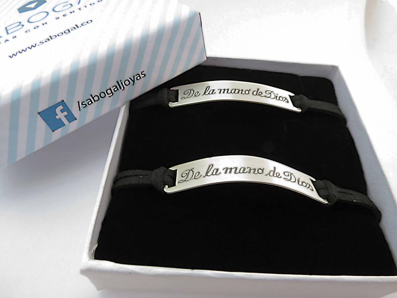 Pulseras Grabadas a Mano - Imagen 3