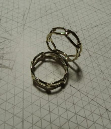 Argollas Eslabones Cadena