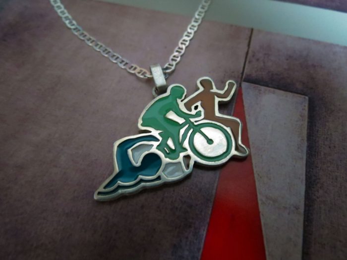 Dije Triatlón con Resina - Imagen 2