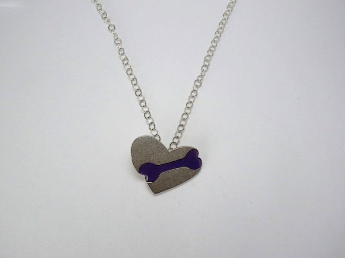 Dije Corazón Hueso - Imagen 5