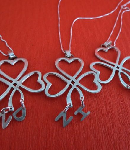 Nudo Trébol de Corazón