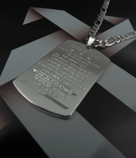 Placa Militar Sencilla
