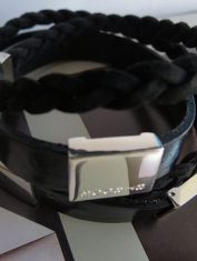 Pulseras-Placa-Cuero-Trenzado-Plano (1)
