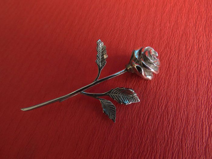 Prendedor Rosa - Imagen 3