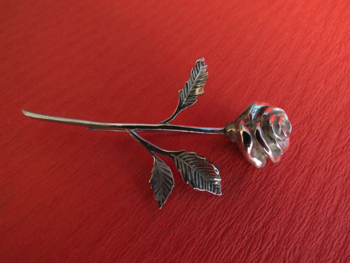 Prendedor Rosa - Imagen 4