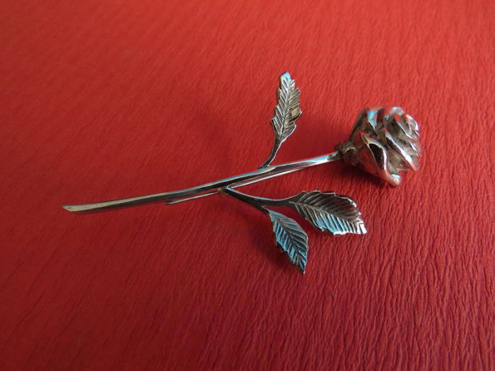 Prendedor Rosa - Imagen 5