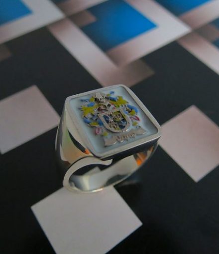 Anillo Escudo Apellido