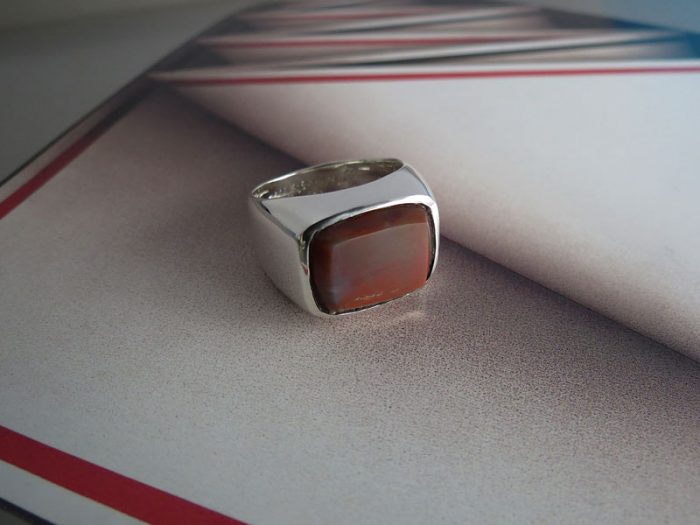 Anillo Piedra Cuadrada - Imagen 3