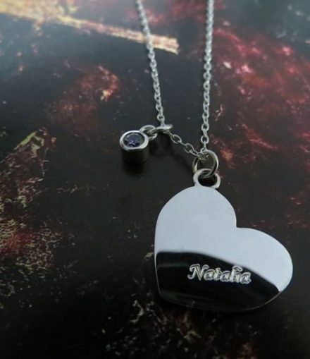 Dije Corazón con Zircón
