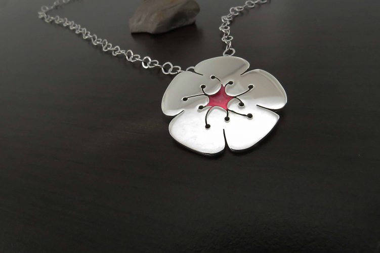 Dije Flor Almendro - Imagen 2