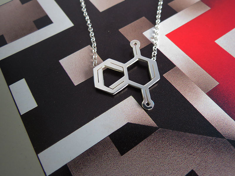 Dije Molécula Serotonina - Imagen 4