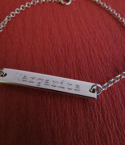 Pulsera nombre y figura