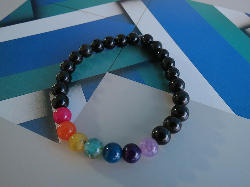 Pulsera Chakras Ágata Natural