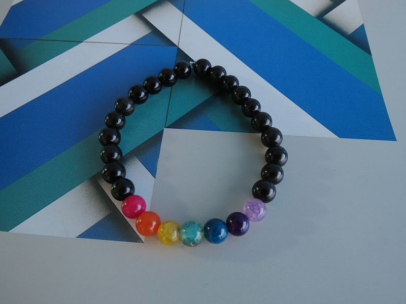 Pulsera Chakras Ágata Natural - Imagen 4
