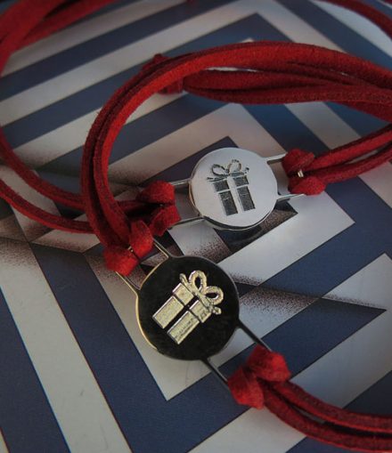Pulseras Dije Redondo Grabado Personalizado