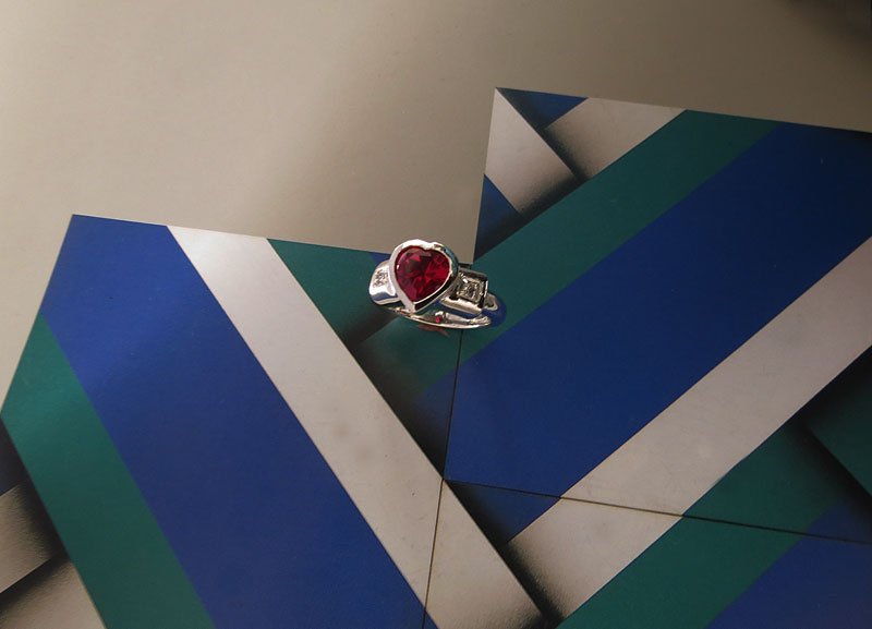 Anillo Piedra Corazón - Imagen 5