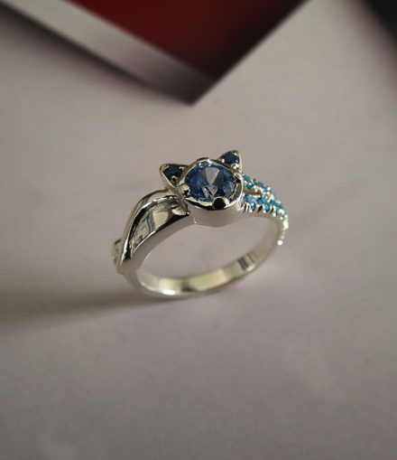 Anillo Gato Con Zircones