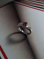 Anillo Cruzado Zafiro (2)