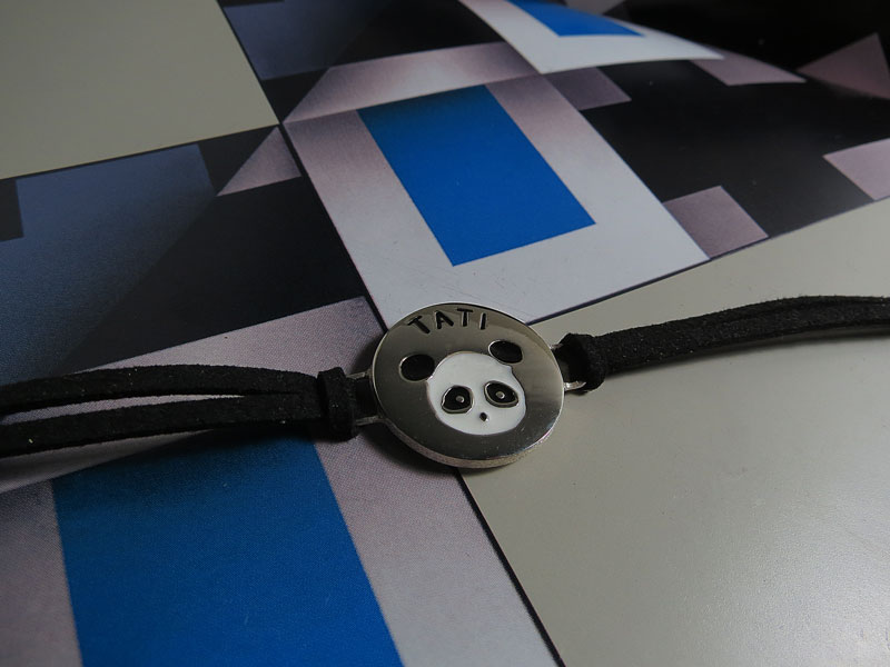 Pulsera Panda Con Nombre - Imagen 2