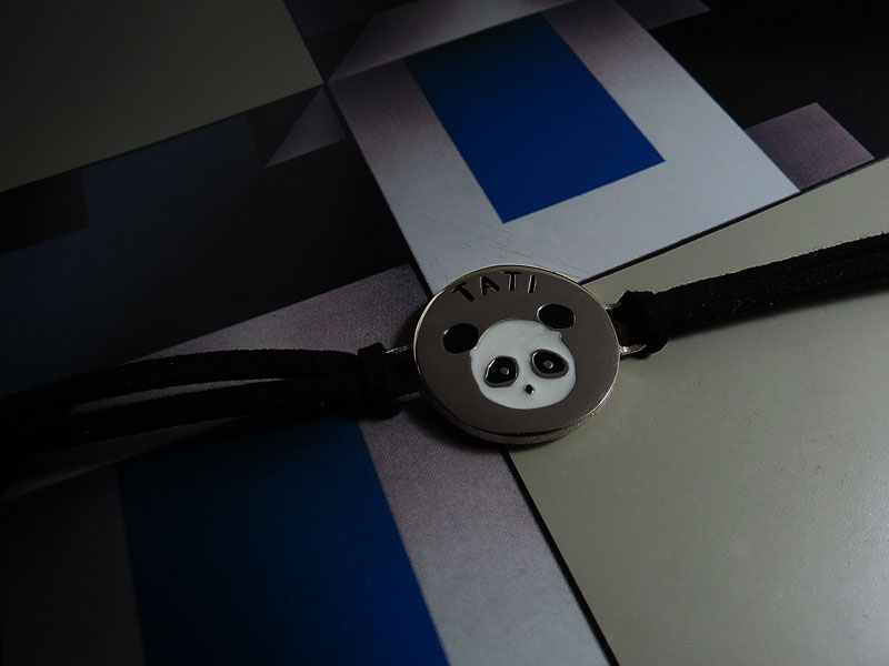 Pulsera Panda Con Nombre - Imagen 4