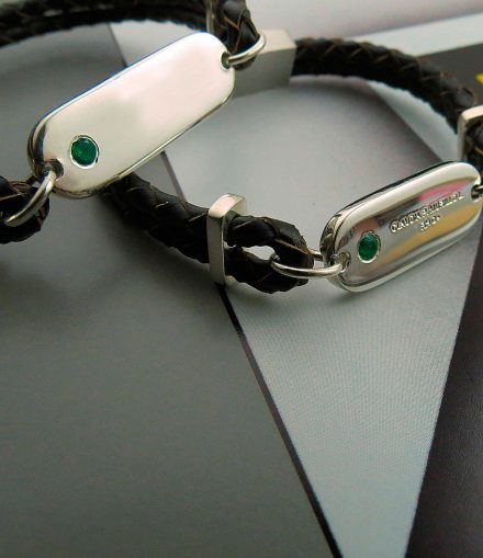 Pulseras Placa con Zircones