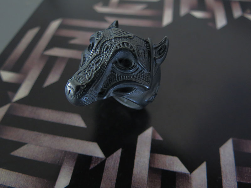 Anillo Lobo Antiguo - Imagen 2