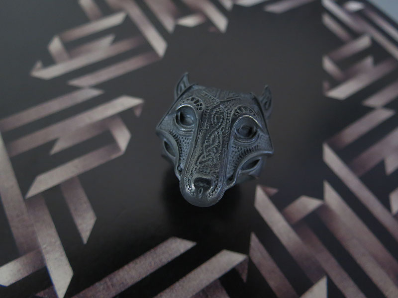 Anillo Lobo Antiguo - Imagen 4