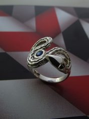 Anillo Serpiente con Zircon (3) Anillo Serpiente con Zircon (3)