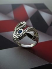 Anillo Serpiente con Zircon (4) Anillo Serpiente con Zircon (4)