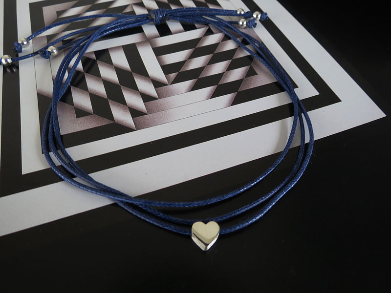 Tobillera Corazón 3 Hilos