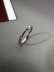 APL026 - Anillo Solitario Minimal Plata (2)